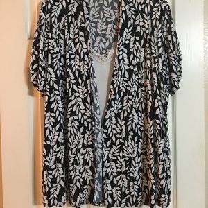 Front of closet navy blue and white all in one top